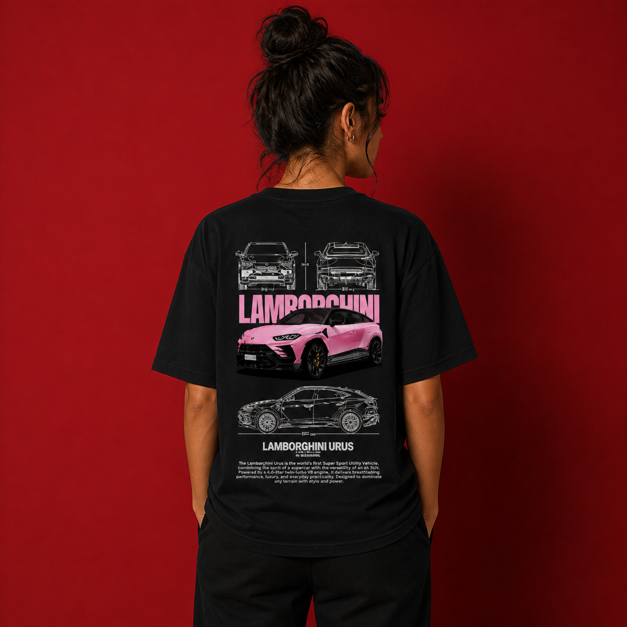 Unisex regular fit T-shirt by Bonheur in 180 GSM cotton, shown in a neutral color on a flat lay.