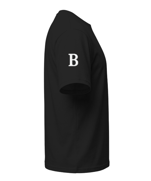 Unisex oversized BONHEUR T-shirt made of 180 GSM fabric, shown in a relaxed fit with a simple design on a plain background.