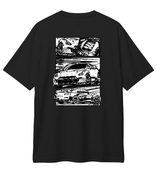 Unisex oversized BONHEUR T-shirt in 180 GSM, shown in a relaxed fit with soft fabric and casual style.